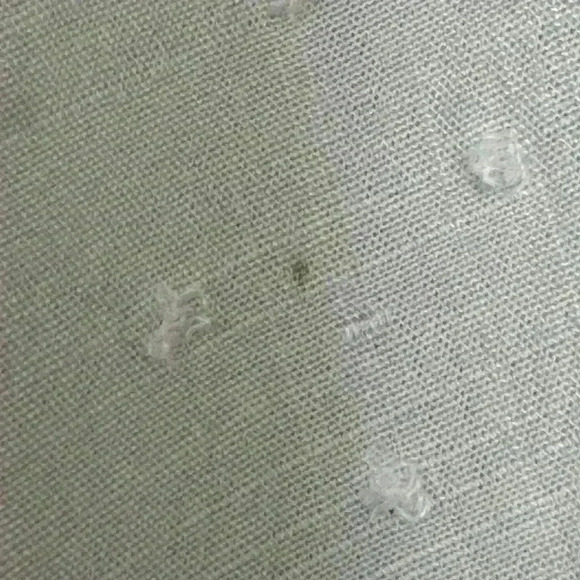 Francesca's Destiny Swiss Dot Wrap Blouse (N4) - Picture 6 of 8